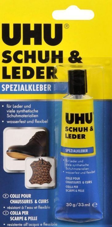 Клей для кожи и обуви UHU Schuh&Leder, 30 гр