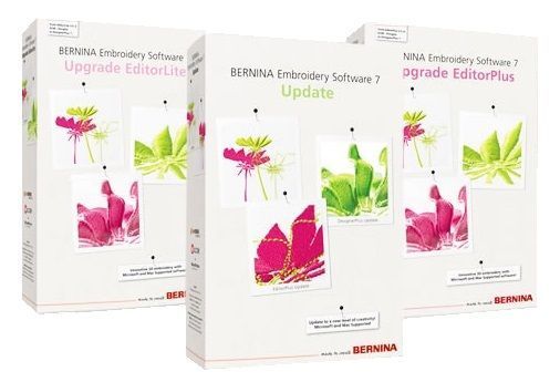 Программное обеспечение BERNINA Embroidery Software Designer Plus, версия 7.