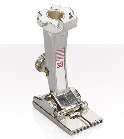 Лапка Bernina №33 для застрачивания защипов (9 желобков)