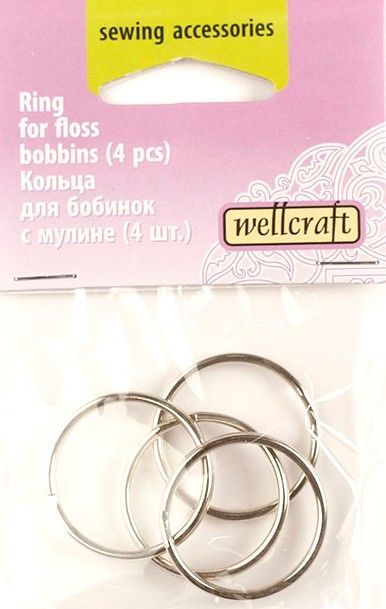 Кольца для хранения бобинок с мулине (4 шт.) Wellcraft 203032