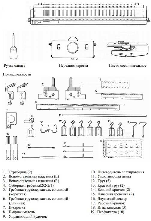 Нижняя фонтура Silver Reed SRP60N