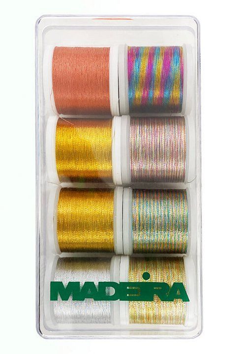 Набор ниток Metallic Brilliant Madeira 8009