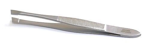 Пинцет скошенный Zinger B-158-FD-SH