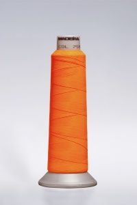 Нитки матовые, полиэстер MADEIRA №40, 2500м (7598 neon)