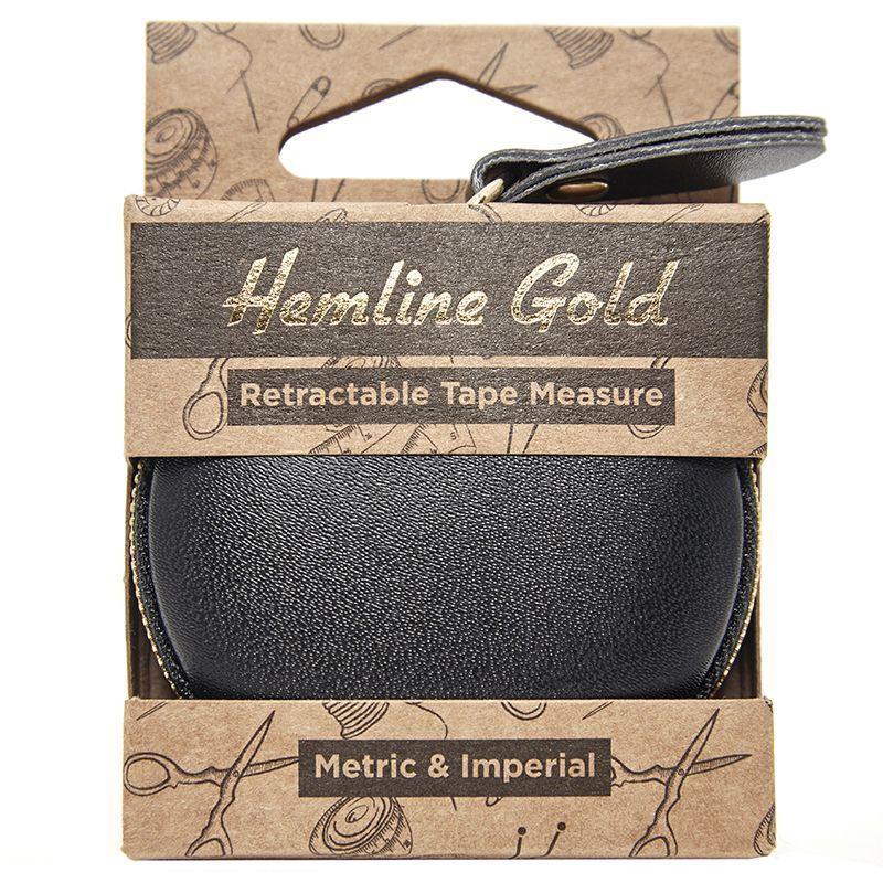 Сантиметр-рулетка, с градацией в дюймах и сантиметрах, 150 см/60'' Hemline Gold 253.HG
