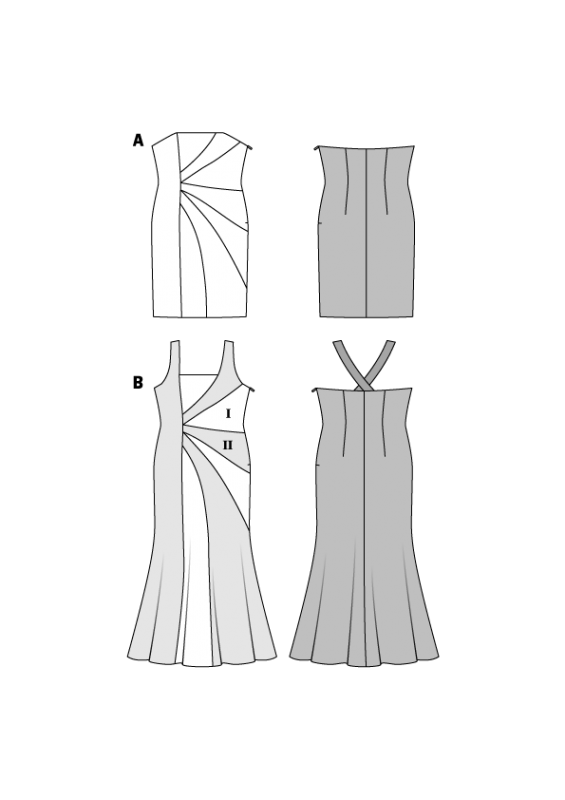 Выкройка Burda 6547