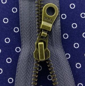 Молния металл 120см, темная латунь, разъемная тип 5 YKK 0503311/120 RGKBOR