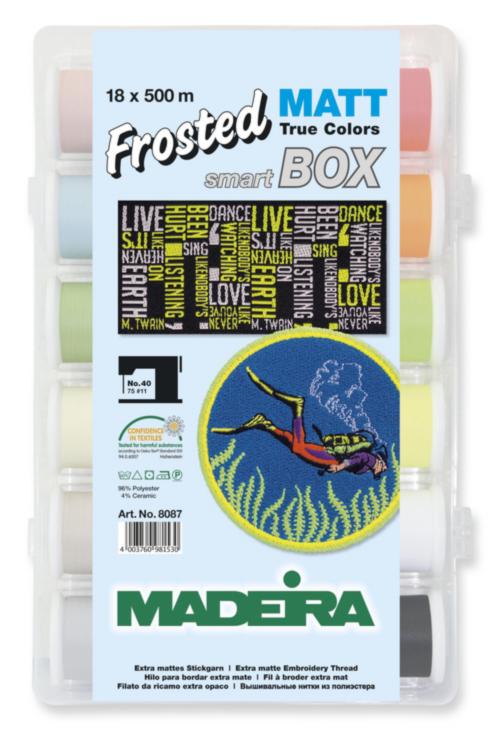 Набор ниток Frosted Matt №40 Madeira 8087