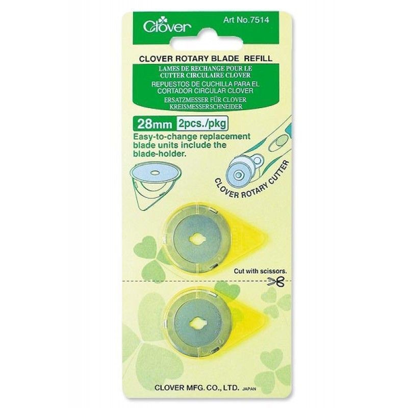 Сменное лезвие Clover для раскройного ножа (28мм) арт.7514