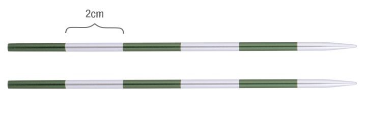 Спицы съемные "SmartStix" 3мм для длины тросика 28-126см KnitPro 42121