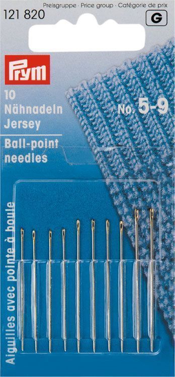 Иглы ручные для трикотажных полотен с закр.острием №5-9 PRYM 121820