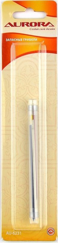 Запасные грифели для карандаша воскового Aurora