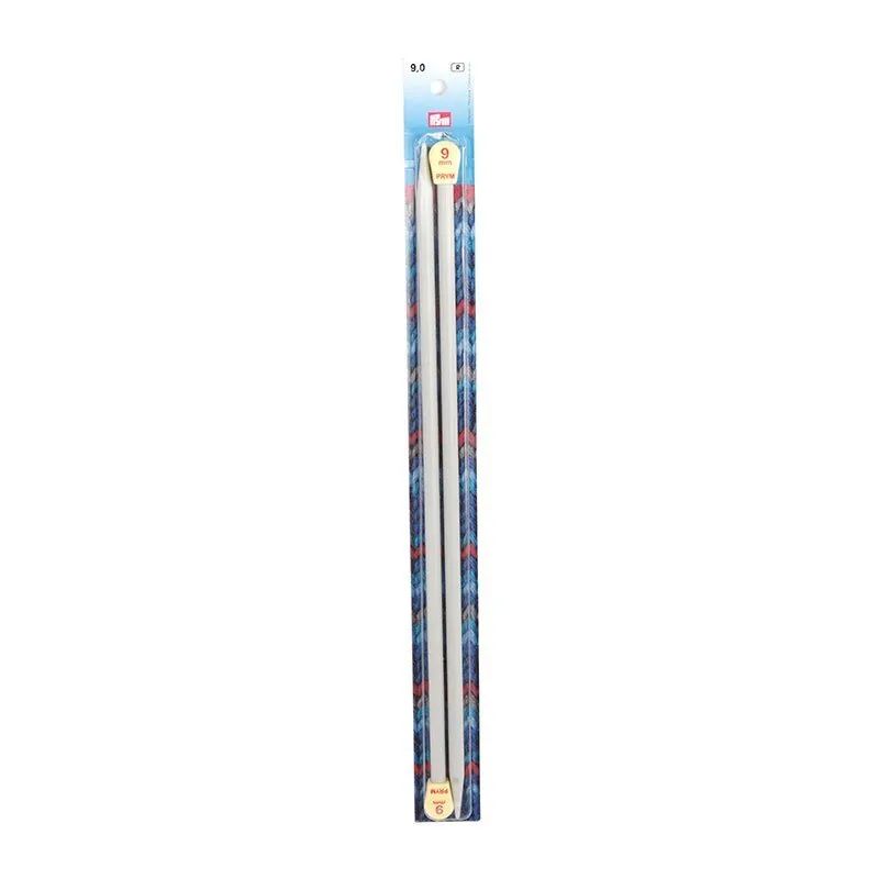 Спицы прямые с наконечниками 9 мм/40 см PRYM 218231