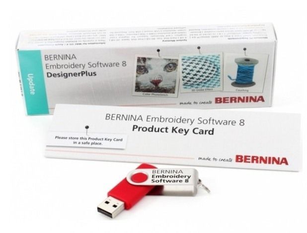 Обновление V8 Bernina Embroidery SW V8 packed Update for DesignerPlus 5-7