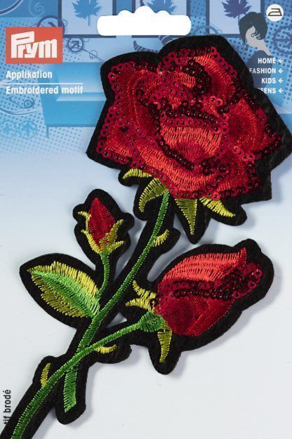 Термоаппликация "Роза. Пайетки" PRYM 926653