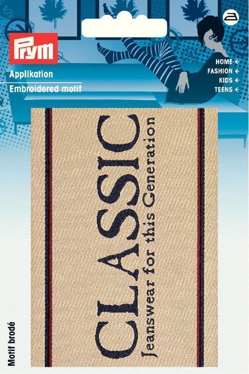 Термоаппликация l CLASSIC 7,2х9,8см PRYM  926003