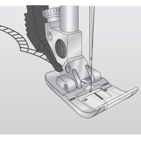 Лапка для декоративных строчек с системой IDT™ PFAFF 820774096