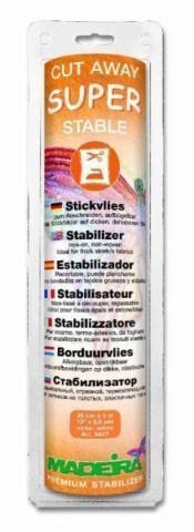 Стабилизатор термоклеевой для плотных тканей Madeira Super Stable (30смх5м) арт.9447