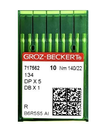 Игла Groz-beckert DPx5 (134) №140/22 10 шт