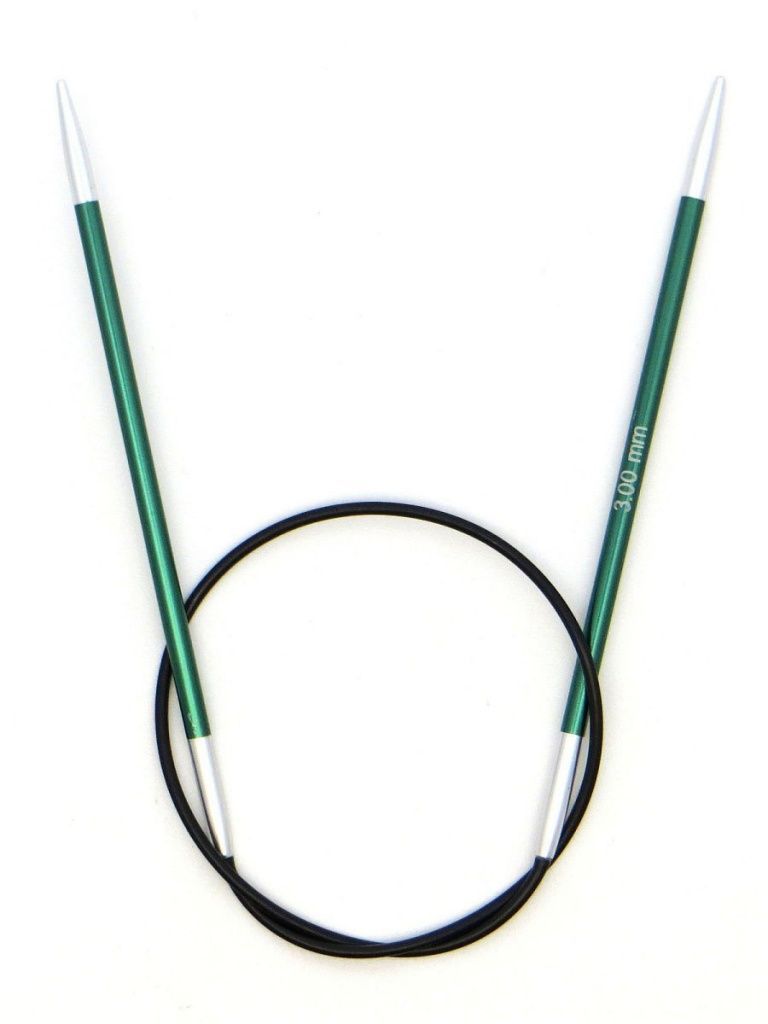 Спицы круговые "Zing" 3мм/40см, алюминий, KnitPro, арт.47065