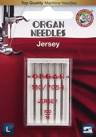 Иглы ORGAN джерси 5/100 Blister