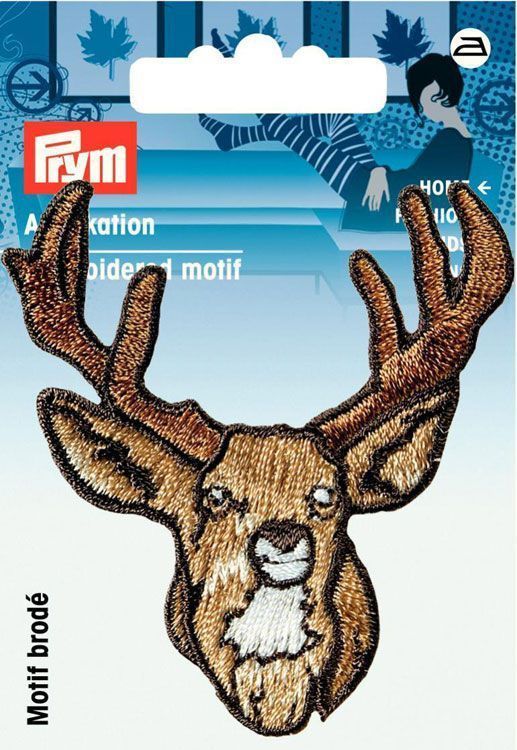 Термоаппликация "Олень" 5,5х6,3см PRYM 923110