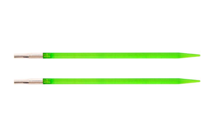 Спицы съемные "Trendz" 3,75мм для длины тросика 28-126см,акрил,флуоресцентный зеленый KnitPro 51252