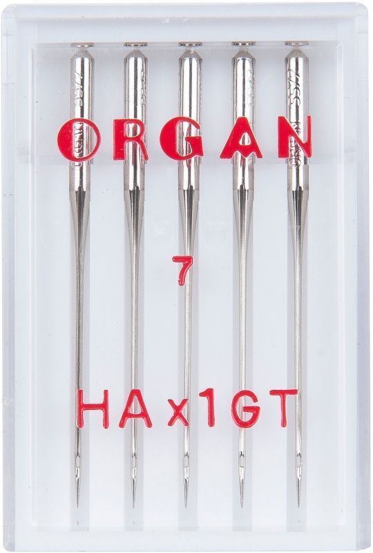 Иглы Organ для шелка №55 5шт. 130/705H