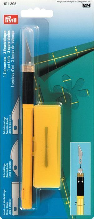 Нож для рукоделия с защитным колпачком PRYM 611395