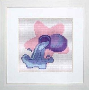 Набор для вышивания Luca-s Водолей 10x10,5 см B060