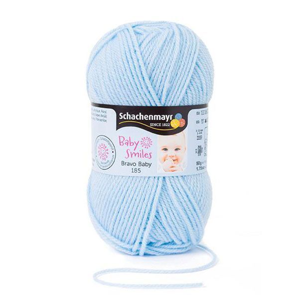 Bravo Baby 185 /Браво Беби 185/ пряжа Schachenmayr Baby Smiles, 100% полиакрил, 185м/50г