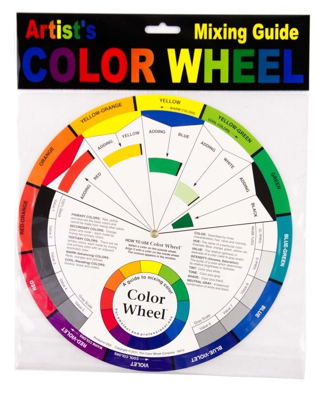 Цветовой круг Color Wheel, 23,5 см (9 1/4 дюйма) арт.106894