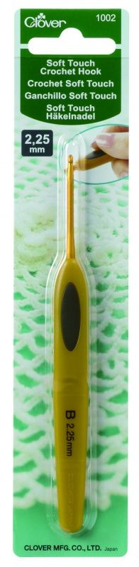 Крючок для вязания с пластиковой ручкой 2,25 см Clover 1002/B