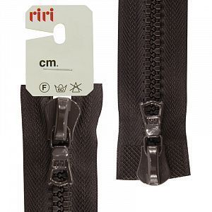 Молния riri Трактор разъем, 2 замка, 8мм 70см, тип подвески Flach, тип цепи Decor 8Е (2226)