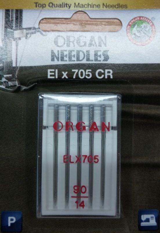 Иглы ORGAN ELx705 CR 5/90 Blister