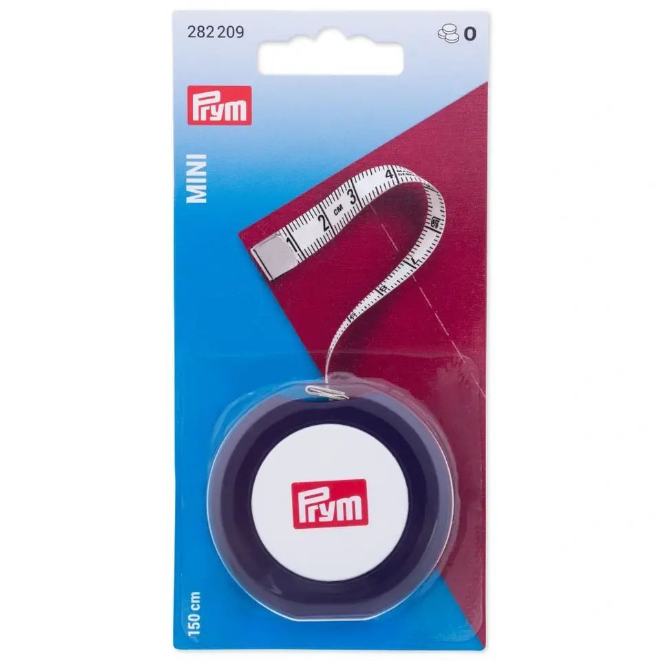 Рулетка с сантиметровой шкалой Мини, 0,3*10*150см 1шт PRYM