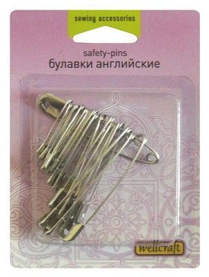 Булавки английские ассорти Wellcraft 204025