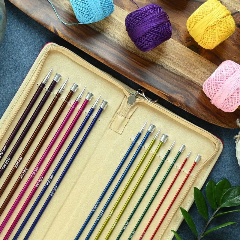 Набор прямых спиц длиной 30см Zing KnitPro 47406