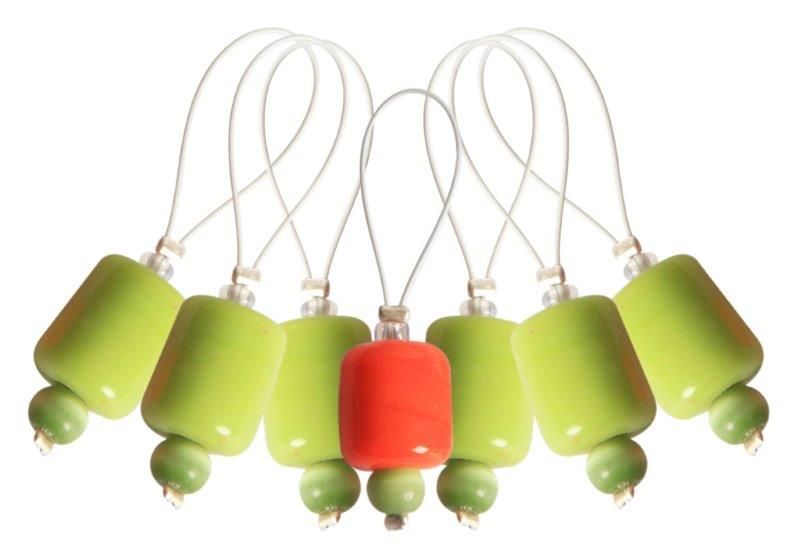 Маркировщик для вязания Holly /Падуб/ пластик, 7шт в упаковке, KnitPro, 10936