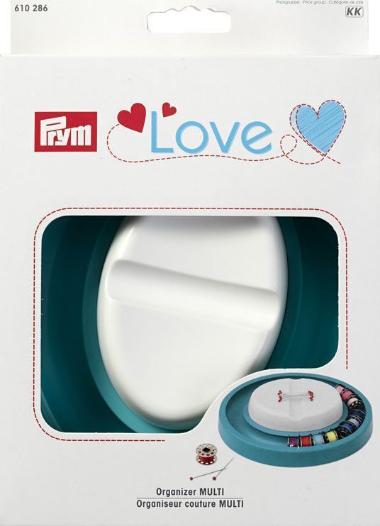 Коллекция "Love" - Органайзер Мульти для шпулек и булавок, пластик PRYM 610286