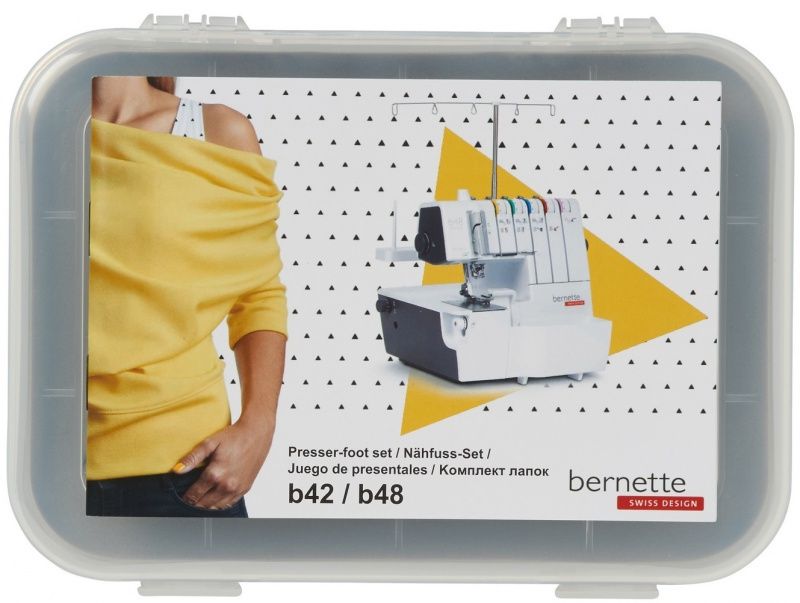 Набор лапок для оверлоков Bernette Funlock 42 и 48 (7шт) 502 040 55 10