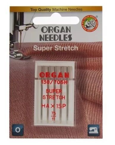 Иглы ORGAN супер стрейч 5/75 Blister