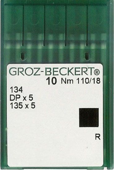 Игла Groz-beckert DPx5 (134) №110/18 10 шт