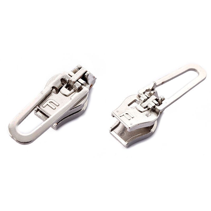 Сменный бегунок для металлических молний, размер 5, цвет никель Hemline 167.02.NK