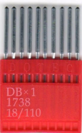 Иглы Dotec для кожи DBx1 (1738) SERV №110 10 шт | Фото 1