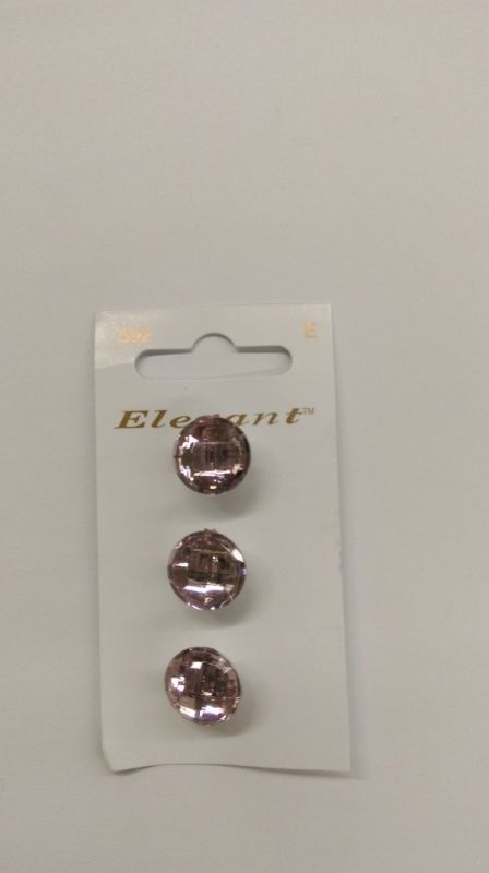Пуговицы Elegant,цв. розовый арт.565100592