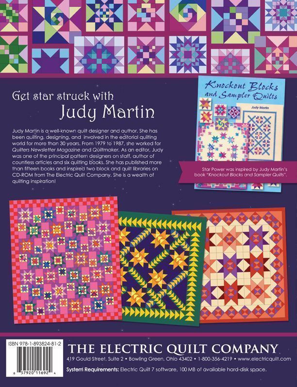 Программа для квилта Electric Quilt "Judy Martin"s Star Power"  A-POWER | Фото 3