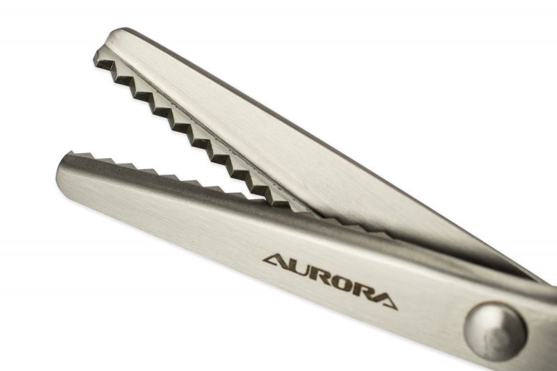 Ножницы универсальный зигзаг Aurora AU 489 A 23см