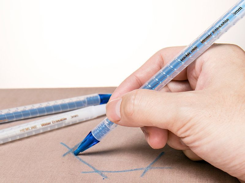 Карандаш портновский смываемый водой, синий, Hemline 292.BLU