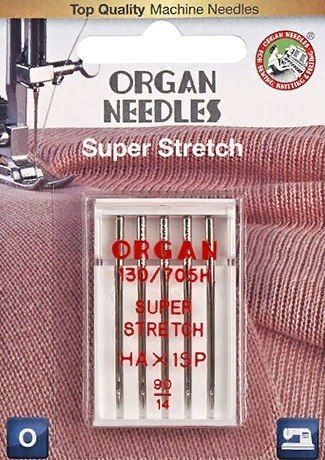 Иглы ORGAN супер стрейч 5/90 Blister